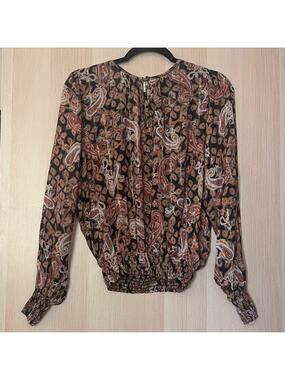 Roan & Ryan Paisley Blouse